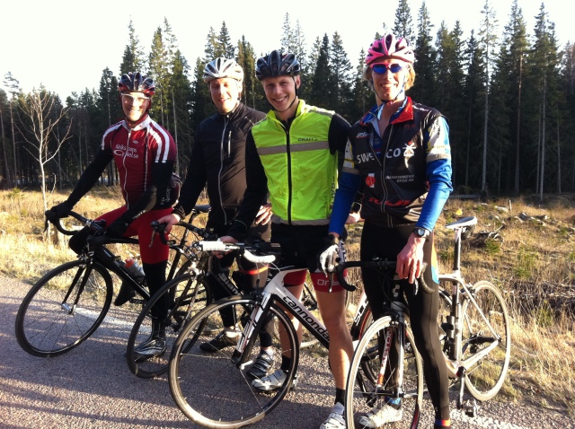 Peter Algebäck, Kalle Larsson, Martin Josefsson och Erik