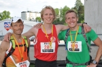 Borås Ultramarathon 2014. Topptrion i 45 km-klassen.