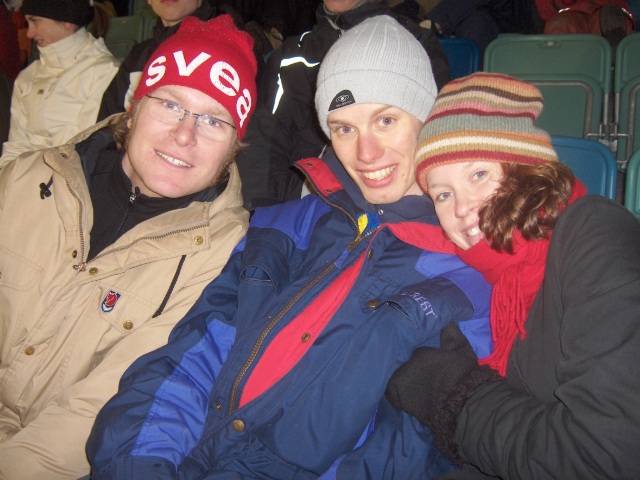 Linus Davidsson, jag och Ida var på Ullevi när en världcuptävling i sprint kördes där i mars 2005. Tio år, times fly.