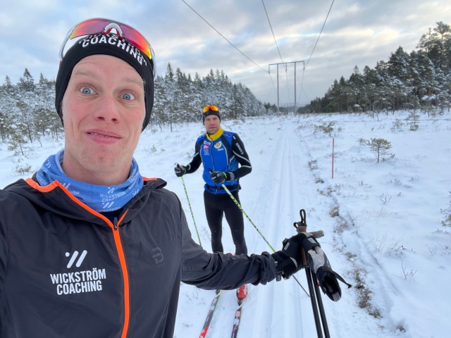 Nordtorps skidspår på 8 km med Robert Malmberg